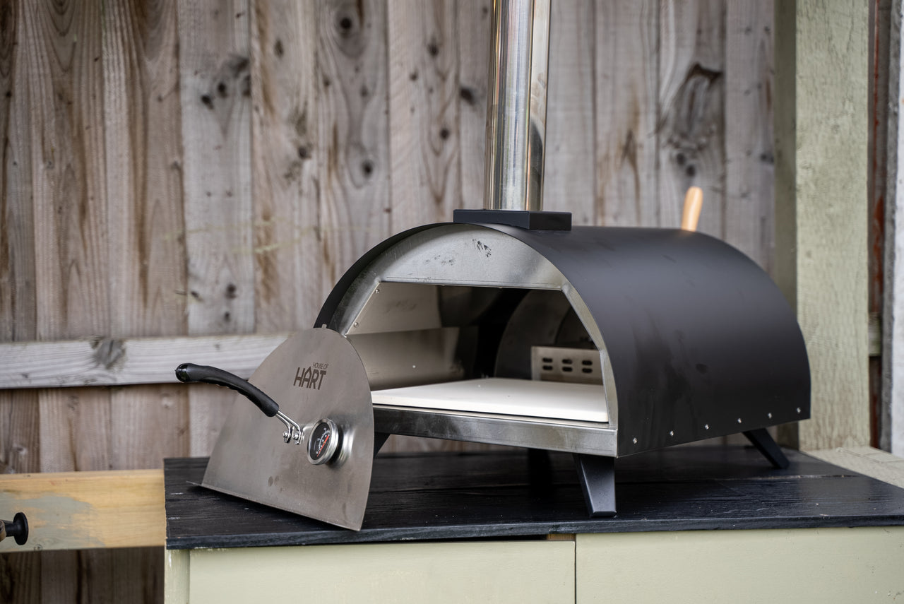 12" Pizza Oven Wood Pellet Oven,  Mayson Outdoor Pizza Oven Wood Fired