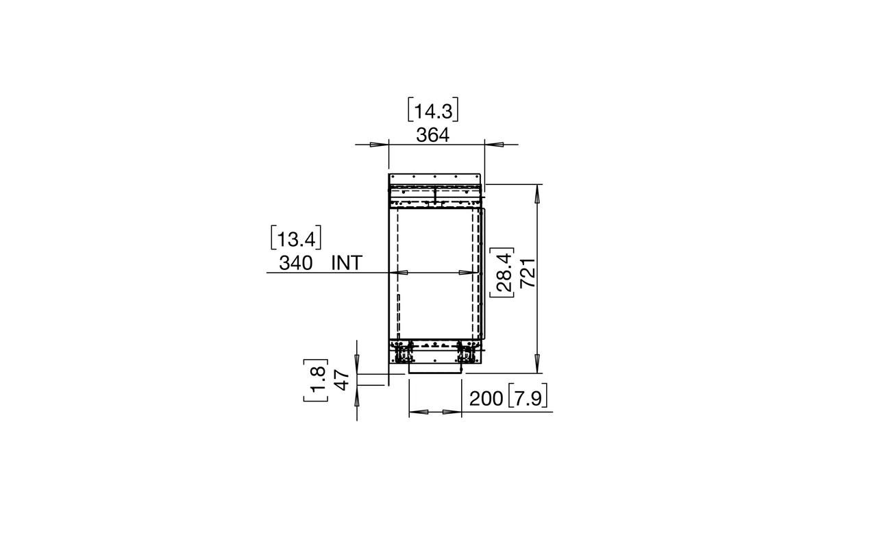 Flex 86LC Left Corner Fireplace Insert