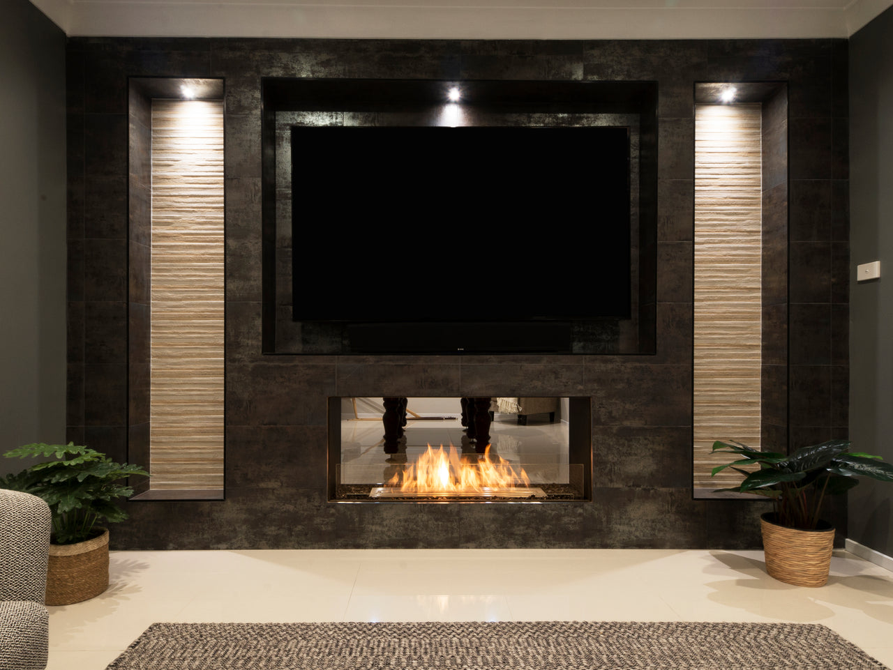 Flex 140DB.BX2 Double Sided Fireplace Insert